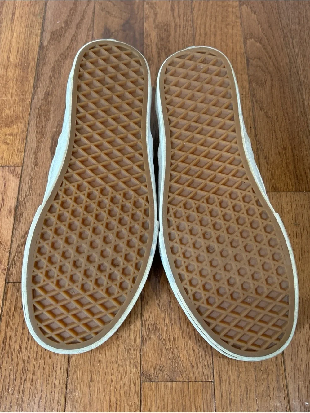 Vans Sneakers Low Slip On Skate Shoes Checkerboard Women’s Size 9 White